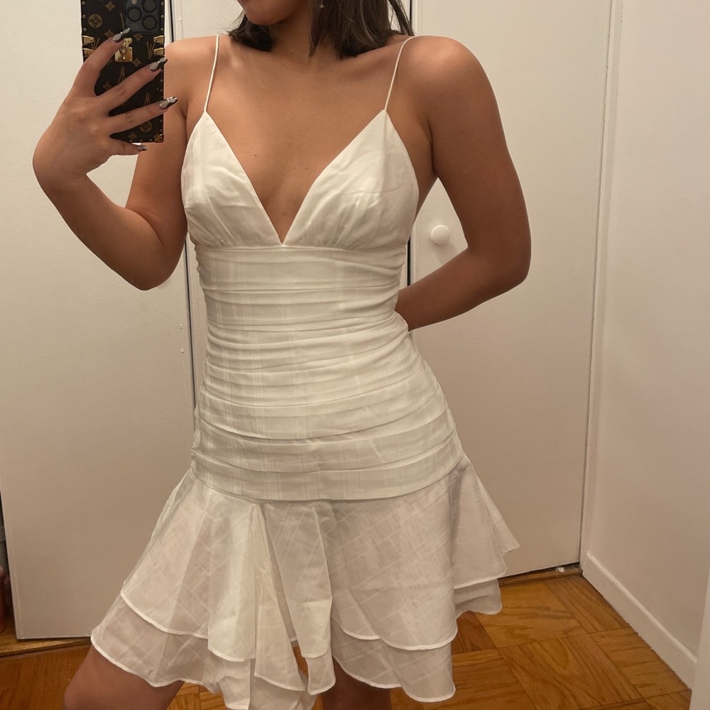 C/MEO Collective White Dress With Label Size S